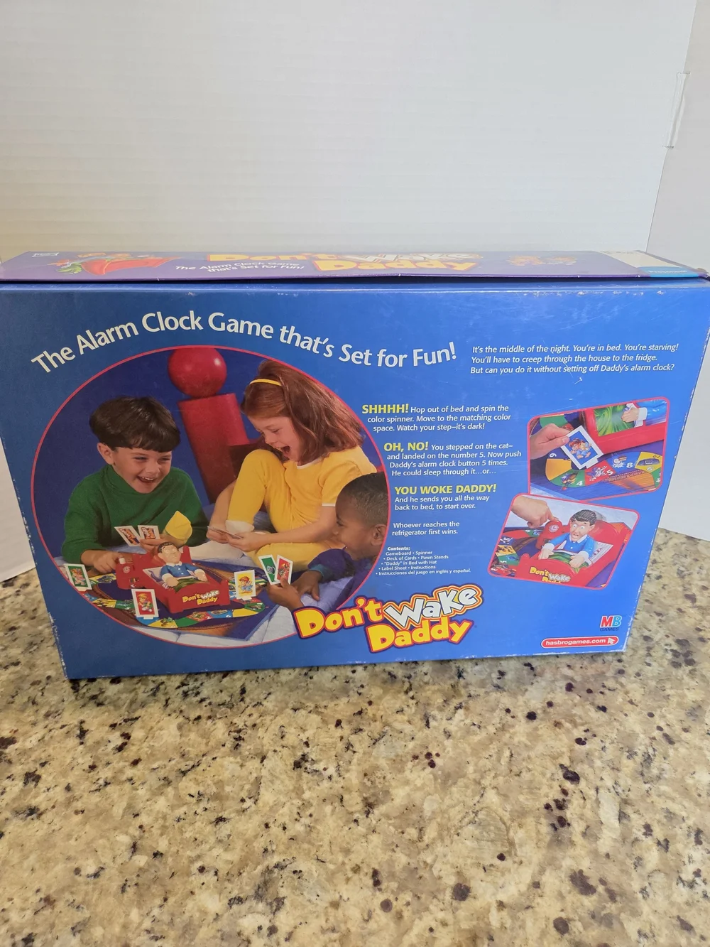 Don't Wake Daddy Board Game Hasbro Kids & Family 100% COMPLETE 2011 Preschool 3+